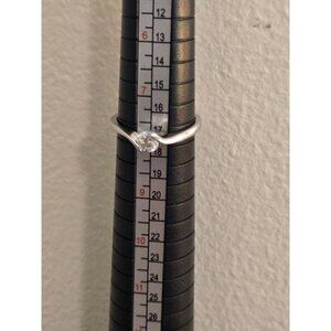 18K Rolled Gold Plated (RGP) Solitaire Ring – Size 8